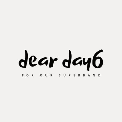 daily tweets to remind @day6official how much mydays love them.