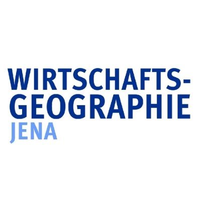 Department of Economic Geography Jena | Hier twittert der Lehrstuhl für Wirtschaftsgeographie der Uni Jena über Aktuelles aus Forschung, Lehre und Praxis.