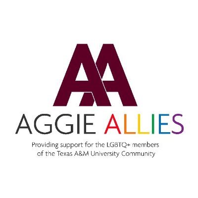 Allies are Staff, Faculty, Students, & community members at Texas A&M University who are committed to providing safe spaces for LGBTQIA+ individuals!