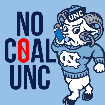 We urge UNC-Chapel Hill to shut down the coal-fired power plant that is on campus. Coal causes poor air quality and contributes to climate chaos.
