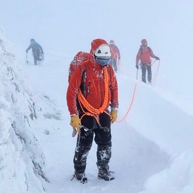 Retired Fire Officer, Rookie Mountain Rescuer.