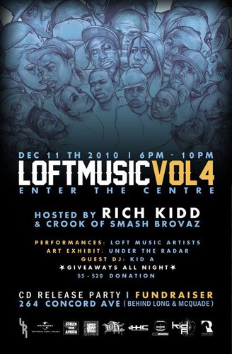 LOFTMusic's profile picture. We produce and promote positive music, inspired by Hip hop, R&B, Reggae, Soul and Jazz. LOFT provides opportunities for marginalized community youth in TO.