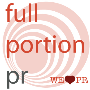 full portion pr is a London based PR company. We create dynamic PR campaigns to help build your brand's profile.

Put simply, we love PR