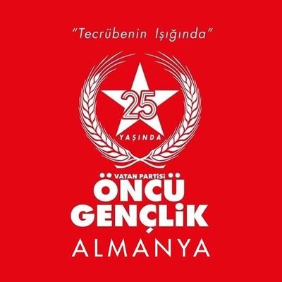 Vatan Partisi'nin Öncü Gençlik Kolu resmi Almanya hesabı

https://t.co/kPGRJh4Nkl
https://t.co/GNyT64jDRp
#natodancikalim