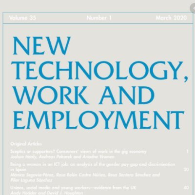 NewTechnologyWork&Employment