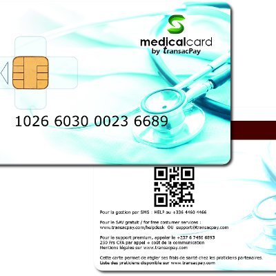 La medicalcard est une carte vous servant de relévé medical mentionnant chaque visite chez un praticien de la santé et de mode de paiement.