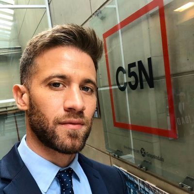 Deportes en @C5N
Licenciado en Comunicación Audiovisual (UNSAM) 
Periodista (TEA)