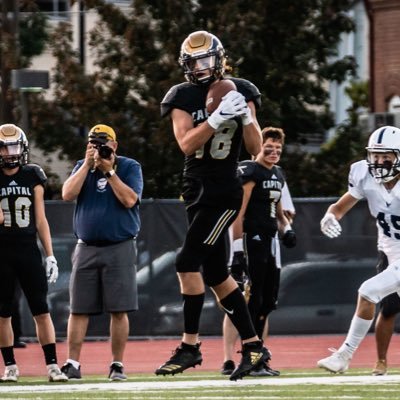 Class of 2022 • Capital High school • Boise ID• 6’5” 230lbs •Football • 3⭐️Tight End/ D end • 5a Player of the year