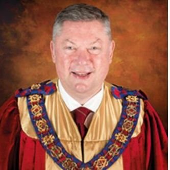 E.Comp. D. Gerald Rowbottom, the Most Excellent Grand Superintendent in and over @SouthWalesRA