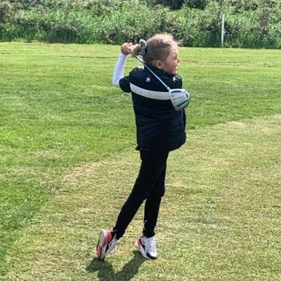 Golf mad 9 year old Mia Gregory. account owned by Dad but is for Mia to keep up to date with all things golf. instagram Mia_g2011