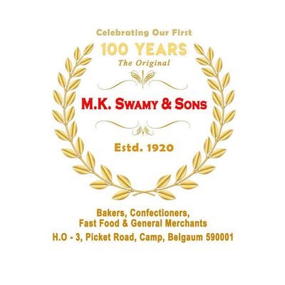 swamy_sons's profile picture. Pioneer Bakers, Confectioners, General Merchants and Fast Food. Since 1920