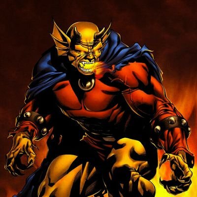 Gone, gone the form of man,                                   Rise the demon Etrigan.                                    @DCUO @JLDCUO