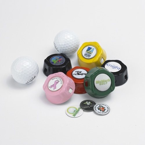 BizMarkGolf's profile picture. Two friends, driven by their passion for golf, developed the BizMark, a pocket-sized device used to clean a golf ball more conveniently than conventional means.
