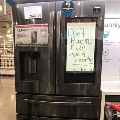 Samsung needs to recall their faulty refrigerators and stop giving customers with issues the run around.  They claim out of warranty for known defects.