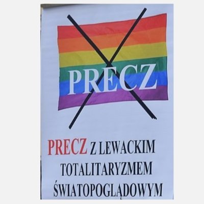 #otwieraMY
PO,PiS, SLD, PSL i inne lewactwo i lewusy to wstyd i hańba dla Polski.
Dla głupców i homojudeosekty watykańskiej - ban higieniczny i karny 😁