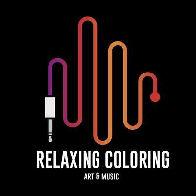 Coloring and relaxing music