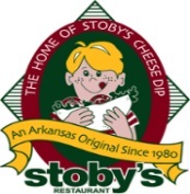 Home of the famous Stoby's Original Cheese Dip and many breakfast, lunch, and dinner favorites. We have been serving Arkansas since 1980. Tweets by @dspurgers