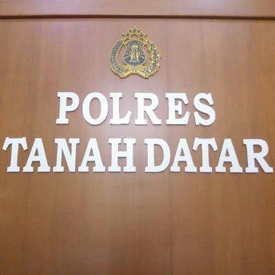PolresTD's profile picture. YT     : Polres Tanah Datar
IG      : polrestd
FB      : Polres Tanah Datar