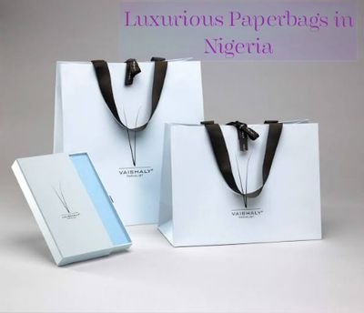 We Make Excellent Luxurious Paperbags, Customised Boxes, Tissue Paper Boxes, Etc, We don't Strive To Be Excellent, We are EXCELLENT