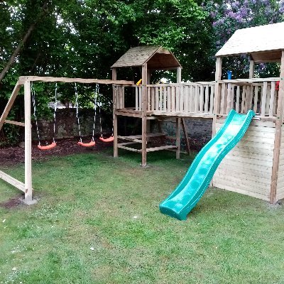 Climbing frame installer,
Domestic playground builder. 
Fun expert