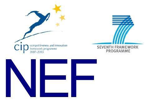 NEF is used to manage data entry in the context of the 7th Framework Programme (FP7) and the Competitiveness and Innovation Framework Programme (CIP).