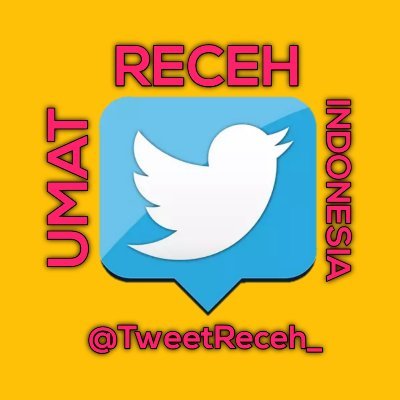 Selamat datang di Umat Receh Indonesia || Berbagi Tweetan Receh, Humor, Viral 
|| hastag #tweetreceh 
|| Kerjasama/PP/Endorse ➡️ DM/Mail ⬇️