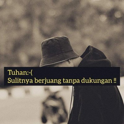 Tetaplah menjadi baik di dalam prasangka yg buruk terhadapmu