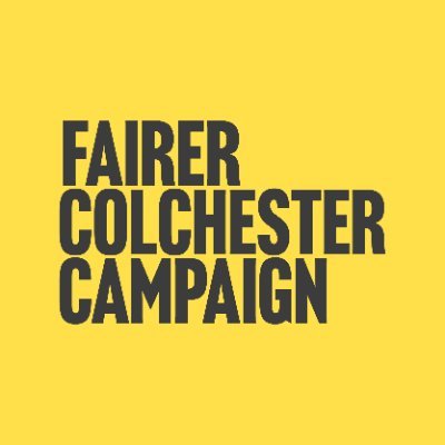 FairerCol's profile picture. Raising awareness and tackling economic inequality in Colchester. Non-politically aligned, run by residents. Affiliated with @equalitytrust & @LivingWageUK