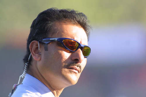 Shastri. The name is Ravi Shastri.
buk buk buk buk