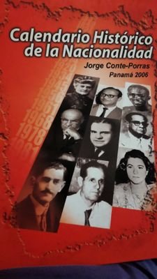 HistoricoPanama's profile picture. Calendario Histórico de la Nacionalidad - 
Jorge Conte-Porras (2006).
