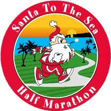 Official Account: @SantaToTheSea -
10th Annual Santa to the Sea Half Marathon, Relay, 5k, Kid's Run and our legendary Diaper Dash. December 10, 2017