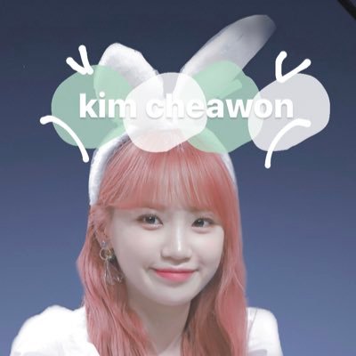 EYES ON ME😉IZ*ONEでぇす❕ kim cheawon 🤍💖