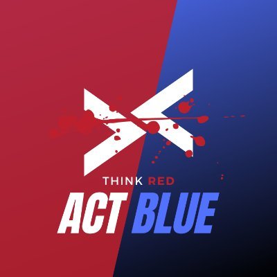 thinkredactblue's profile picture. #ThinkRedActBlue