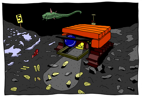 I am a marine ecologist working at Jacobs University Bremen. I am currently in charge of biological investigations of a methane seep using a robot.