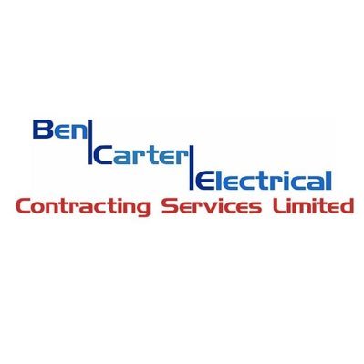 Electrical contractors offering all types of domestic, commercial and industrial works. Tel- 07749461506 Email- ben@bencarterelectrical.co.uk