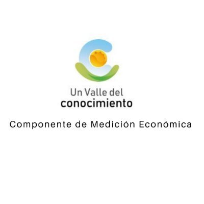 ¡Hola! Somos el Componente de Medición Económica del proyecto: Un Valle del Conocimiento