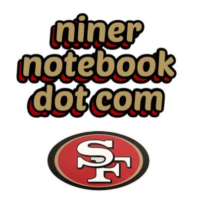 Keep up with everything #49ers related! Be sure to check out our articles at https://t.co/0jpbnKykkY Instagram: @niner_notebook #QuestForSix🏆 #ninerfaithful❤️
