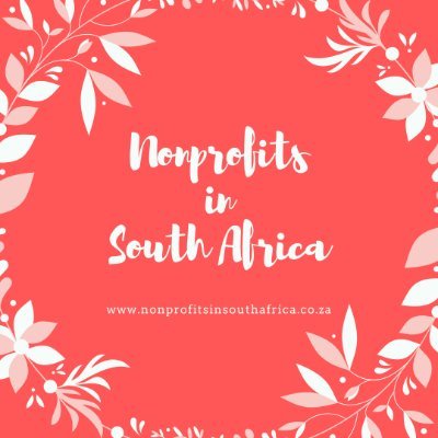 Nonprofits in South Africa Website launched June 2019 ⬇️