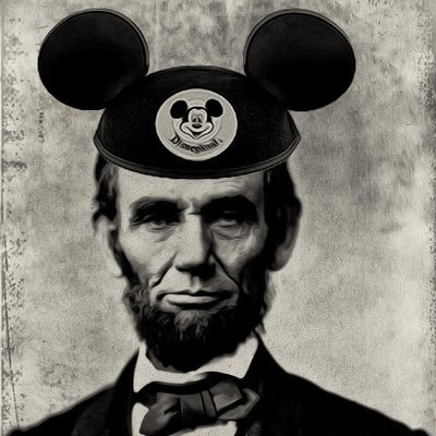 4 Score and 7 years ago, I entered the queue for Space Mountain. This is a parody account. I may not be the real Abraham Lincoln, but I am a real Disney fan.