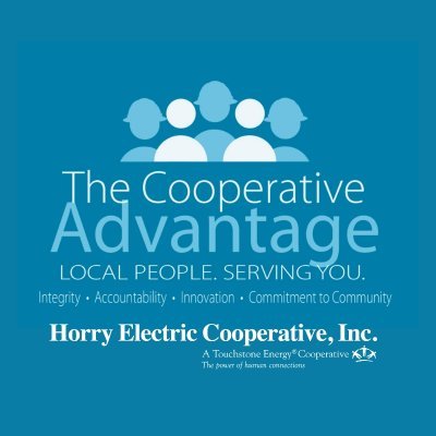 Please don't report outages via social media as this feed is not monitored 24/7. Horry Electric Cooperative, Inc. is an equal opportunity provider and employer.