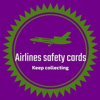 Keep collecting if you have want more information about airlines safety cards and more 🛩💺✈️🛫🛬