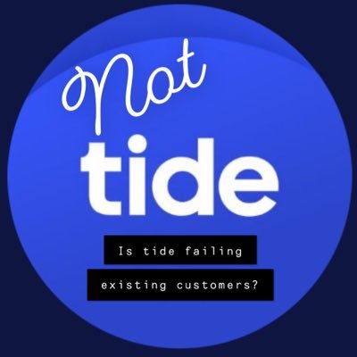⚠️ 🚨 NOT AN OFFICIAL TIDE ACCOUNT - Follow to gain insights about what’s really happening at tide with bounce back loans DM if you’ve received a loan from tide