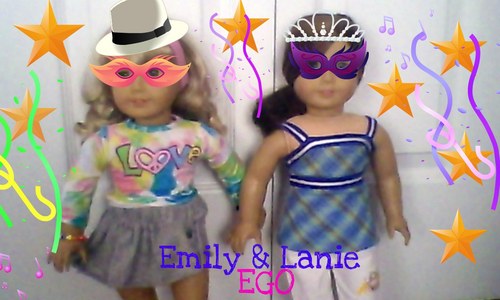 I'm an american girl doll. And I am 12 years old and I have 4 sisters Lanie , Felicity , Katie , and Kanani. Were EmilyGirlO on YouTube (: