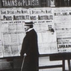 I'm an old letter-press-man... Very fond of arts, literatur and music. ;-)... And of course: France.
