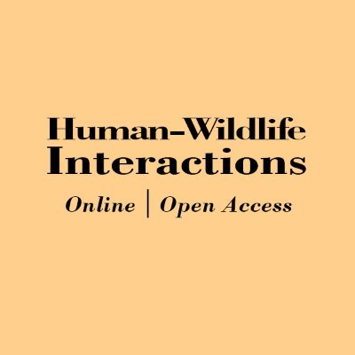 Online #openaccess journal for the professional management of #humanwildlifeconflicts | Jack H. Berryman Institute | @USUAggies