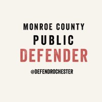 Monroe County Public Defender(@defendrochester) 's Twitter Profile Photo