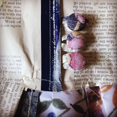 Everything you ever wanted to know about sewing, stitching, textiles, cloth and art (and some mental health stuff too)