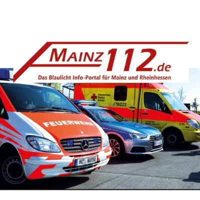 Hier twitter Mainz112.de - Das Blaulichtportal rund um Mainz und Rheinhessen. 
# Kein Notruf # Im Notfall 112 wählen.