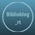 Biblioblog_rt (@BiblioblogR) Twitter profile photo