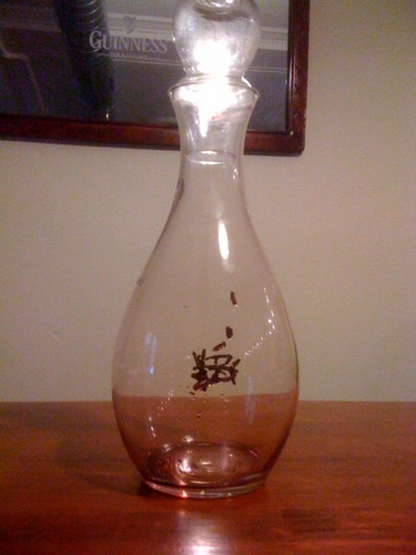 Trifecta of cliches - gourmand, serious home cook and amateur wino. We love our food and our wine - check out the sediment in that decanter!